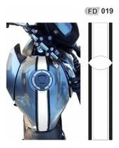 Adesivo Faixa Gravata Tanque Titan Fan Start Fd019