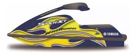 Adesivo Faixa Jet Ski Yamaha Personal. Superjet Team Tribal