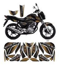 Adesivo Faixa Lateral Carenagem Cg Fan 160 2016/2021 Kit 09 Adesivo Faixa Lateral Carenagem Cg Fan 160 2016/2021 Kit 09