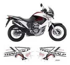 Adesivo Faixa Lateral Carenagem Honda Transalp Kit 2891 Adesivo Faixa Lateral Carenagem Honda Transalp Kit 2891