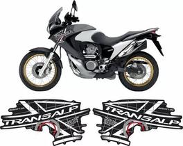 Adesivo Faixa Lateral Carenagem Honda Transalp Kit 2893 Adesivo Faixa Lateral Carenagem Honda Transalp Kit 2893