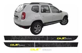 Adesivo Faixa Lateral E Adesivo Traseira Duster Outdoor