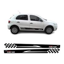 Adesivo Faixa Lateral Gol Trend Volkswagen Compatível Vini Adesivo Faixa Lateral Gol Trend Volkswagen Compatível Vini