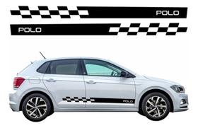 Adesivo Faixa Lateral Polo Volkswagen Compatível F968