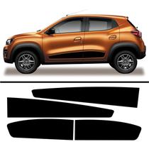 Adesivo Faixa Lateral Renault Kwid 2017 A 2022 PRETO Adesivo Faixa Lateral Renault Kwid 2017 A 2022 PRETO