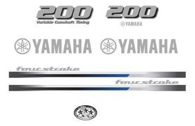 Adesivo Faixa Motor De Popa Yamaha 200 Hp Four Stroke