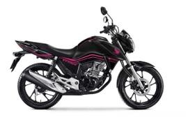 Adesivo Faixa PVC Resinado Para Moto Honda CG 160 2018 2019 - Resitank
