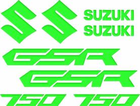 Adesivo Faixa Relevo Resinado Moto Suzuki Gsr 750 Gsr750 - Resitank