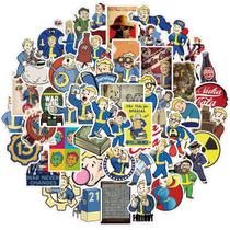 Adesivo Fallout Anime Vinyl PVC impermeável 50 unidades para água B