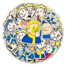 Adesivo Fallout Anime Vinyl PVC impermeável 50 unidades para água B