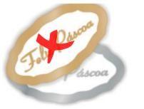Adesivo Feliz Pascoa Prata C/ 100 Marques
