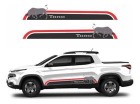 Adesivo Fiat Toro Faixa Lateral Tor06