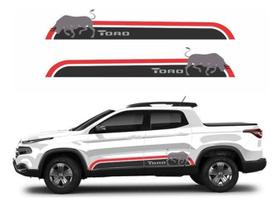 Adesivo Fiat Toro Faixa Lateral Tor06