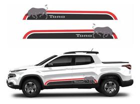 Adesivo Fiat Toro Faixa Lateral Tor06