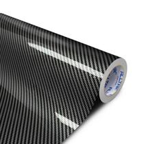 Adesivo fibra de carbono grafite metalic 5d - 2mx0,69
