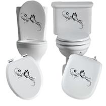 Adesivo flor 2 vaso sanitário privada caixa acoplada descarga azulejo box vidro superficie liza deco Adesivo flor 2 vaso sanitário privada caixa acoplada descarga azulejo box vidro superficie liza deco