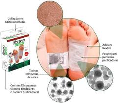 Adesivo Foot Patch Limpeza Com 30 Unidades