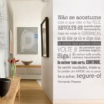 Adesivo Frases Fernando Pessoa