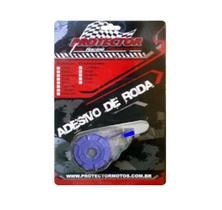 Adesivo Friso Refletivo Para Roda Protector Azul Adesivo Friso Refletivo Para Roda Protector Azul