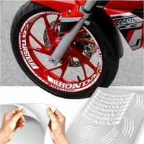 Adesivo Friso Roda Moto Honda Cb Twister 2021 Adesivo Friso Roda Moto Honda Cb Twister 2021
