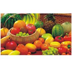 Adesivo Frutas Verduras Cozinha Sucos Decorativo J 262 - Quartinho Decorado