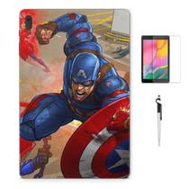 Adesivo Galaxy S7 T875 Capitão America 1 Can/Pel