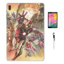 Adesivo Galaxy Tab S7 Plus T970/T975 Homem Ferro 2 Película - Skin Zabom