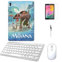 Adesivo Galaxy Tab S7 Plus T970/t975 Moana Disney /Tecl/Mou/Can/Pel Branco