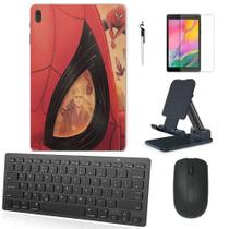 Adesivo Galaxy Tab S7 Plus T970/t975 Spider-Man 2 /Sup/Tecl/Mou/Can/Pel Preto