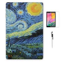 Adesivo Galaxy Tab S8 Plus SM-X806 A Noite Estrelada Com Película e Caneta