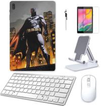 Adesivo Galaxy Tab S8 Plus SM-X806 Batman 1 /Sup/Tecl/Mou/Can/Pel Branco