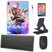 Adesivo Galaxy Tab S8 Plus SM-X806 Fortnite /Sup/Tecl/Mou/Can/Pel Preto