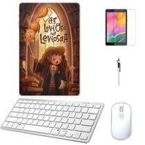 Adesivo Galaxy Tab S8 Plus SM-X806 Hermione /Tecl/Mou/Can/Pel Branco