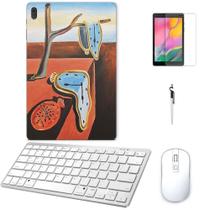 Adesivo Galaxy Tab S8 Plus SM-X806 Persistência /Tecl/Mou/Can/Pel Branco
