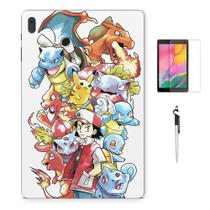 Adesivo Galaxy Tab S8 Plus SM-X806 Pokémon 3 Com Película e Caneta