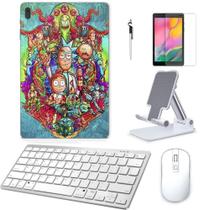 Adesivo Galaxy Tab S8 Plus Sm-X806 Rick Morty