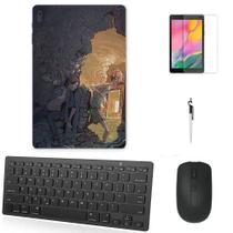 Adesivo Galaxy Tab S8 Plus SM-X806 The Last of Us /Tecl/Mou/Can/Pel Preto