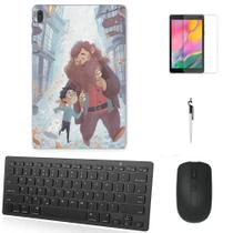 Adesivo Galaxy Tab S8 SM-X7068 Harry Potter 1/Tecl/Mou/Can/Pel Preto