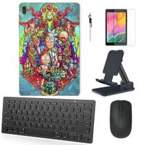 Adesivo Galaxy Tab S8 Sm-X7068 Rick Morty - Skin Zabom