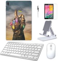 Adesivo Galaxy Tab S8 SM-X7068 Thanos /Sup/Tecl/Mou/Can/Pel Branco