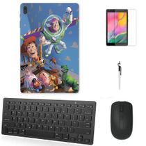 Adesivo Galaxy Tab S8 SM-X7068 Toy Story Disney/Tecl/Mou/Can/Pel Preto