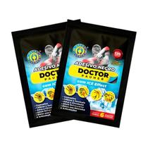 Adesivo Gel Negro Ice Dor Muscular Articulacões 12Unid