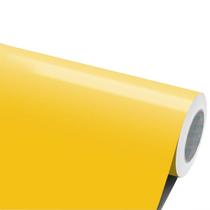 Adesivo Geladeira Fogão Móveis Armário Box Amarelo Médio 1m Adesivo Geladeira Fogão Móveis Armário Box Amarelo Médio 1m