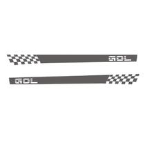Adesivo Gol G3 G4 Bolinha 2 Portas Wg1 Faixa Lateral Fita