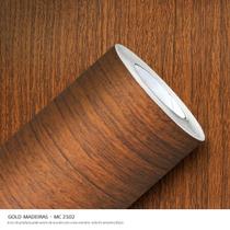 Adesivo Gold Vinil Madeira Carvalho 1,00 X 0,61 Mc -2102