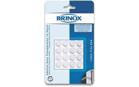 Adesivo Gota Transparente 16 Peças Ø 1,1 cm - Brinox