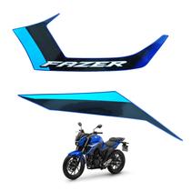 Adesivo Gráfico Aba Tanque Esquerdo Fazer Fz25 250 2025 Azul Adesivo Gráfico Aba Tanque Esquerdo Fazer Fz25 250 2025 Azul