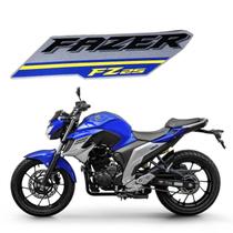 Adesivo grafico fazer azul aba tanque esquerdo fazer fz25 2018 2020 2021 original yamaha Adesivo grafico fazer azul aba tanque esquerdo fazer fz25 2018 2020 2021 original yamaha