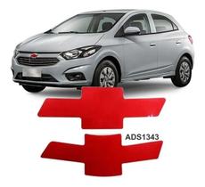 Adesivo Gravata Chevrolet Onix 2017 Vermelho Refletivo