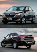 Adesivo Gravata Resinada Chevrolet Cobalt 2017 Black Piano